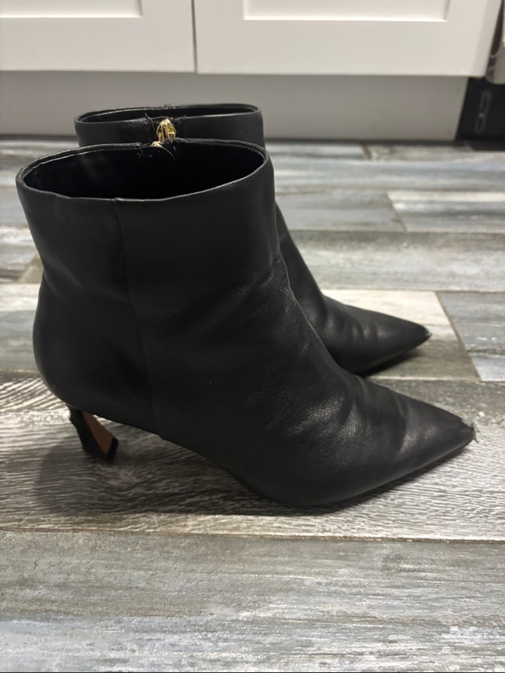 Vince Camuto Drusila leather ankle boots 7.5 W